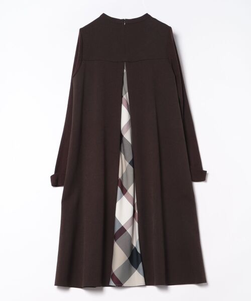 【BLUE LABEL】長袖ワンピース（新品未使用タグ付） BLUE LABEL CRESTBRIDGE（ブルーレーベルクレストブリッジ） 長袖