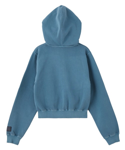 X-girl（エックスガール） パーカー STUDDED XG LOGO ZIP UP SWEAT