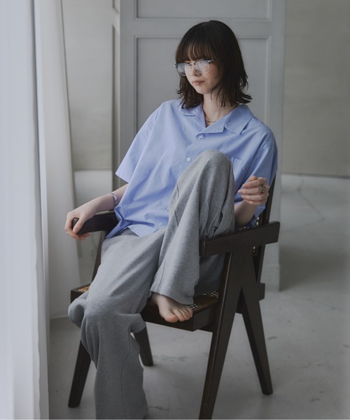 Confirm（コンファーム） シャツ 半袖 Short-Length Open-Collar Shirt