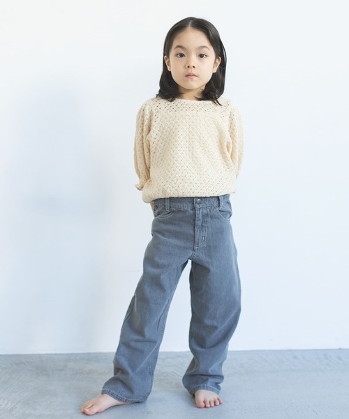 「ooju」 「KIDS」半袖カットソー 2 ベージュ キッズ_画像2