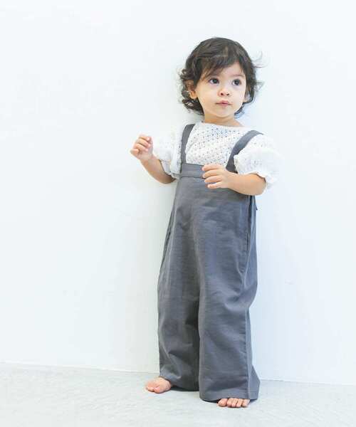 「ooju」 「KIDS」半袖カットソー 2 ベージュ キッズ_画像5