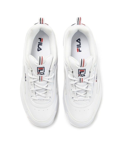 「FILA」 ローカットスニーカー 25.5cm ブラック レディース_画像2