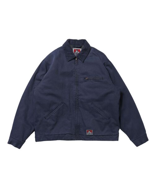 シュプリーム ✕ ベンデイビス ジャケット ヒッコリー S BEN DAVIS（ベンデイビス） ブルゾン アウター 「」ZIP FRONT TRUCKER