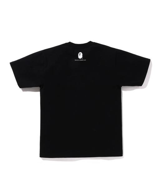 「A BATHING APE」 半袖Tシャツ - ブラック メンズ_画像3
