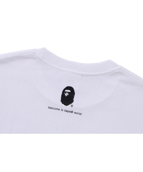 「A BATHING APE」 半袖Tシャツ - ブラック メンズ_画像6