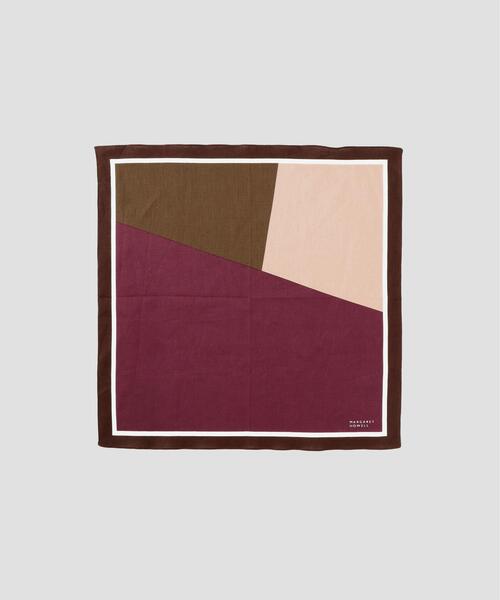 MARGARET HOWELL（マーガレットハウエル） ハンカチ COLOR BLOCK HANKY