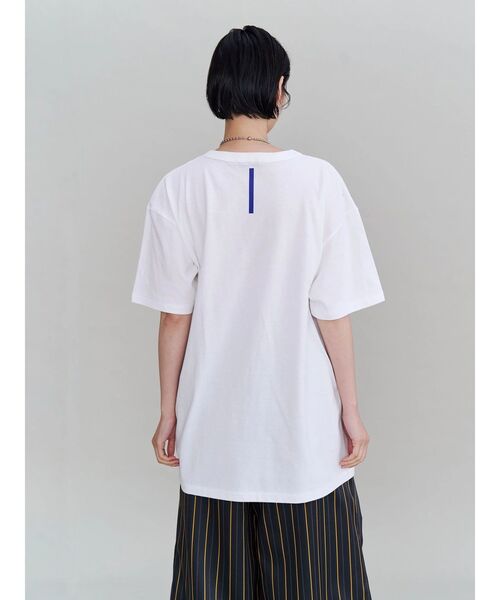 UN3D.⭐︎ポケットデザイン 半袖カットソー UN3D.（アンスリード） tシャツ 半袖 UN3D. LOGO POCKET T-SH / アンス
