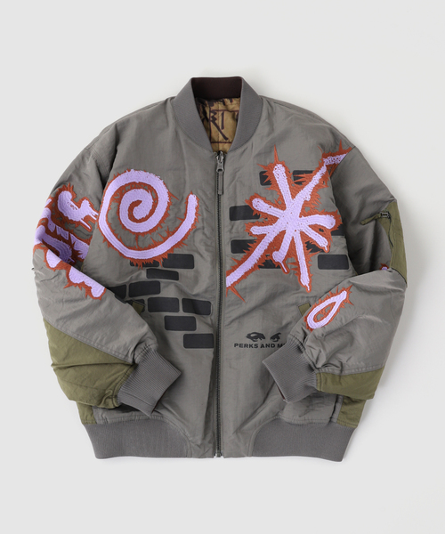 P.A.M.（パム） ma1 ma-1 P.A.M. / パム ADORNED REVERSIBLE BOMBER