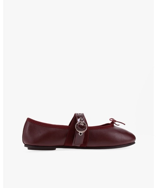 repetto 赤 バレエシューズ リボン付き38 repetto（レペット） バレエシューズ パンプス Ballet Twist メリー