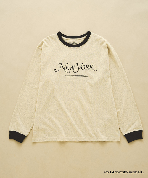 417 EDIFICE（フォーワンセブンエディフィス） tシャツ NY MAGAZINE