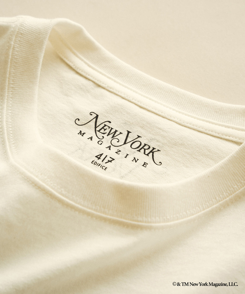 417 EDIFICE（フォーワンセブンエディフィス） tシャツ NY MAGAZINE