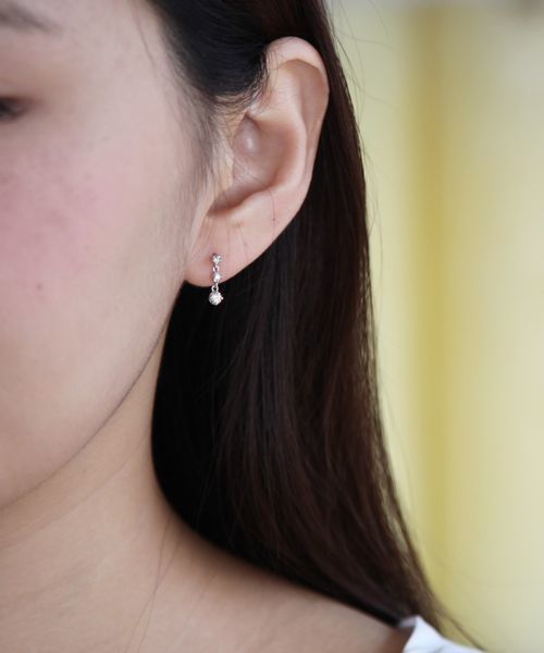 ピアス プラチナピアス レディースの画像