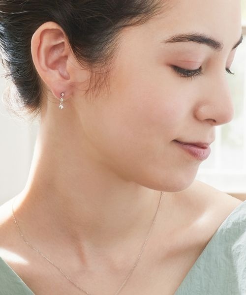 ピアス プラチナピアス レディースの画像