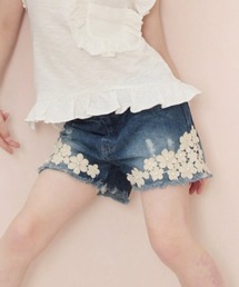 LIZLISA デニムショートパンツ レース　平成　ロリィタ LIZLISA デニムショートパンツ レース 平成 ロリィタ LIZLISA