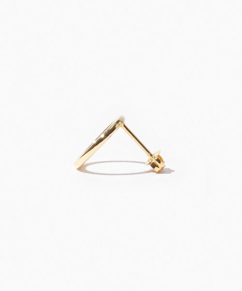 ピアス bone” オーガニックthin サークル ピアス レディースの画像