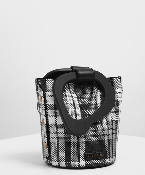 CHARLES & KEITH かご　ハンド　ショルダー　バッグ CHARLES ＆ KEITH（チャールズ&キース） ショルダーバッグ バッグ