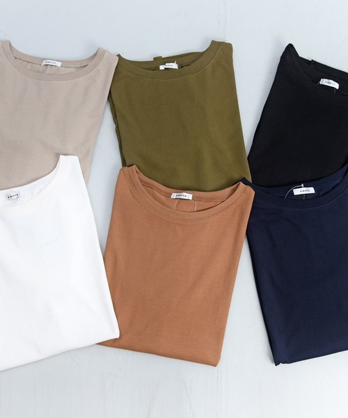 コットン100％ 長袖 トップス 楽天市場】レディース 綿100 トップス 長袖 Tシャツ 6オンス