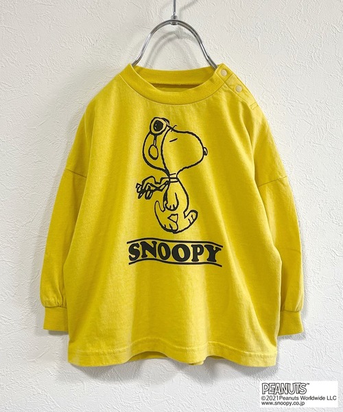 Tシャツ Tシャツ Peanuts スヌーピーソデリブロンt 80 150cm Zozotown Paypayモール店 通販 Paypayモール
