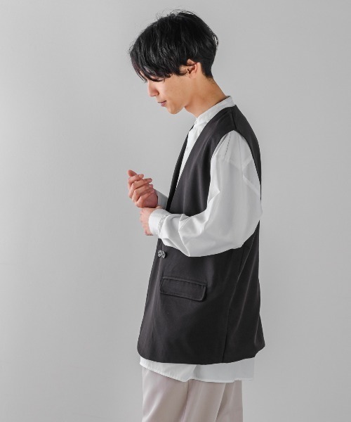 ベスト ジレ undulate gillet (unisex) レディース メンズ Universal-Colours-Spectrum-