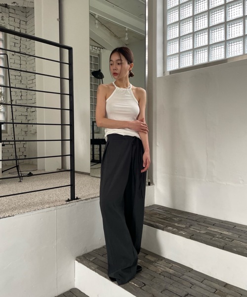 Didot.showroom キャミソール 2WAYアメスリホルターキャミソール