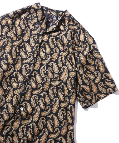 TOWNCRAFT（タウンクラフト） シャツ 半袖 PAISLEY BIG SHIRTS