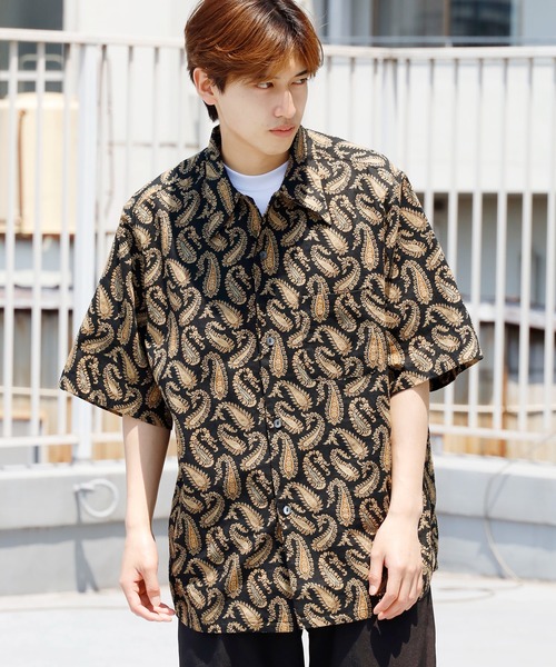 TOWNCRAFT（タウンクラフト） シャツ ブラウス PAISLEY BIG SHIRTS