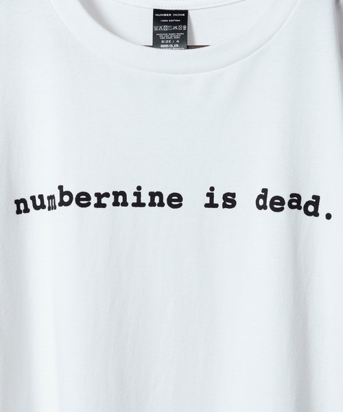 NUMBER (N)INE tシャツ numbernine is dead T-SHIRT