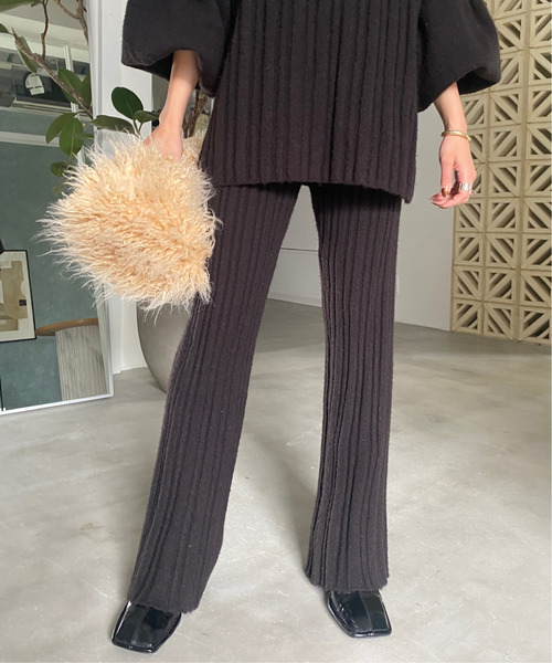 andmary Fluffy loose knit 新品未使用 正規品 Fluffy loose knit
