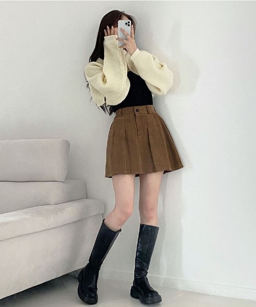 ACLENT コーデュロイタックミニスカートXS ACLENT コーデュロイタックミニスカートXS コーデュロイタックミニ