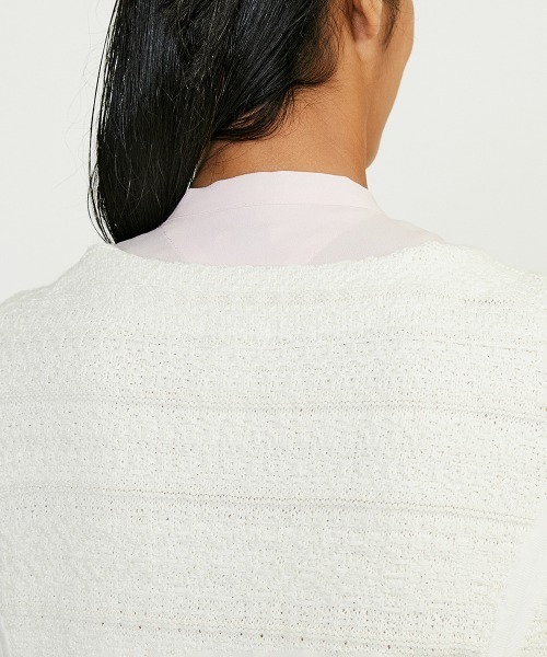 Sov. ジャケット ノーカラージャケット オリジナルツイードノーカラー