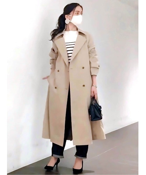 MICHEL KLEIN（ミッシェルクラン） トレンチコート コート ストレッチ