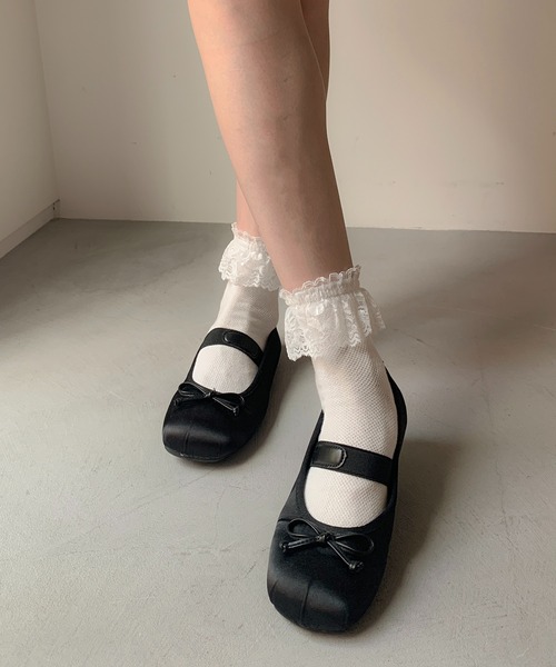 【未使用】 レペット リボン パンプス ヒール ブラック 23.5 フランス製 バレエシューズ パンプス リボン : ZOZOTOWN Yahoo!店 - 通販