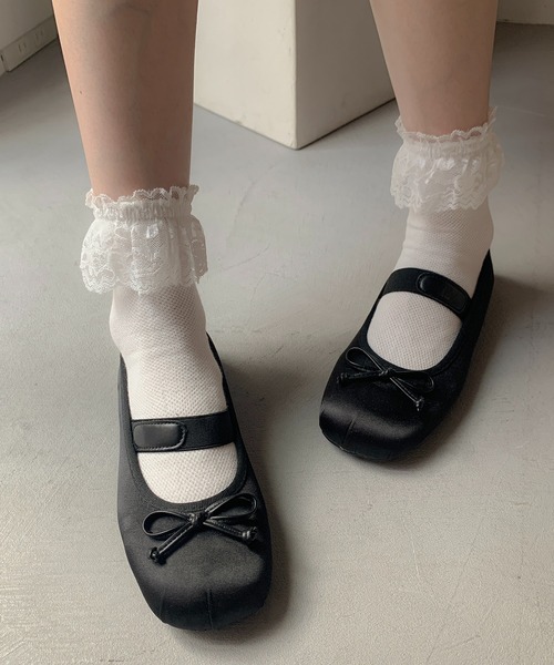 パンプス リボン バレエシューズ : ZOZOTOWN Yahoo!店 - 通販 - Yahoo
