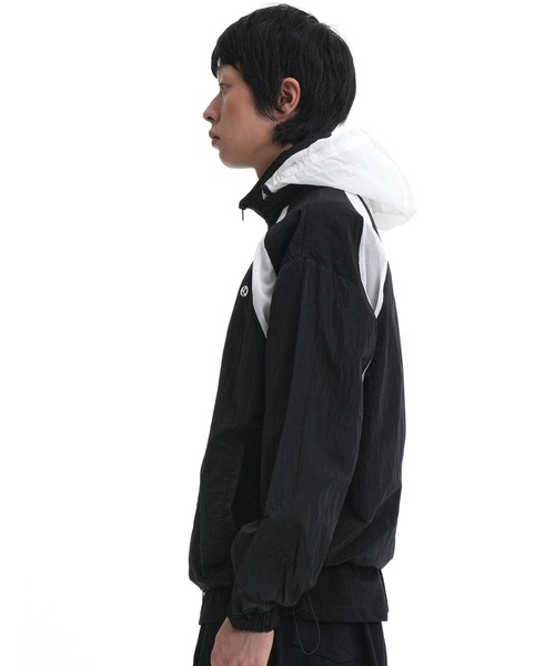 ☆美品・人気☆ OY オーワイ 黒 アノラック ジャケット 韓国製 L～XL相当