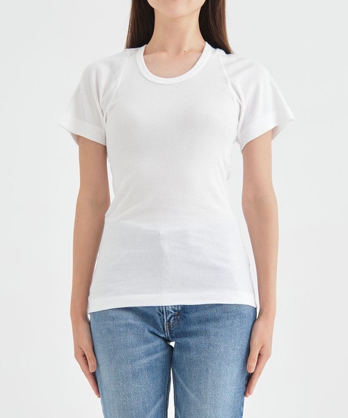 OVERNEATH tシャツ 「overneath/オーバーニース」Rib T 027/リブ