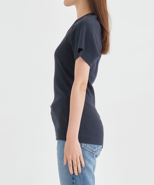 OVERNEATH tシャツ 「overneath/オーバーニース」Rib T 027/リブ