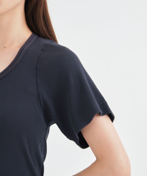 OVERNEATH tシャツ 「overneath/オーバーニース」Rib T 027/リブ