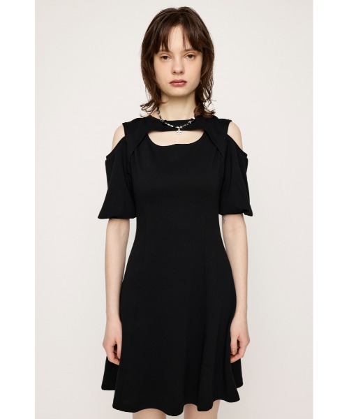 人気のクリスマスアイテムがいっぱい！ CUT SHOULDER OPEN ワンピース SLY S/OP ショルダー オープン ワンピース