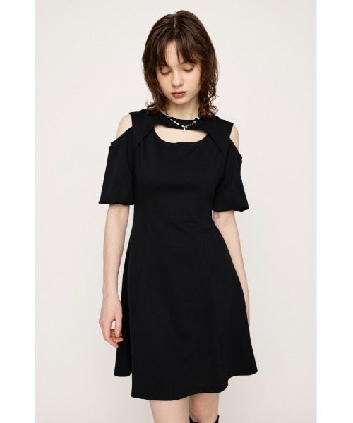 SLY ワンピース OPEN SHOULDER CUT S/OP オープン ショルダー