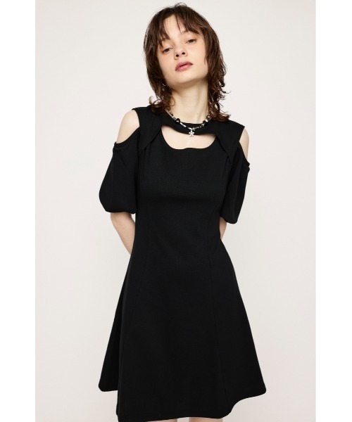 SLY ワンピース OPEN SHOULDER CUT S/OP オープン ショルダー