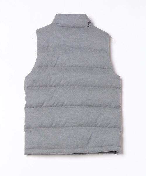 BEAMS + ダウンベスト グレー S