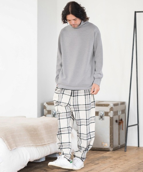 CAMBIO（カンビオ） トレーナー スウェット msw1518- 鹿の子ハイネック