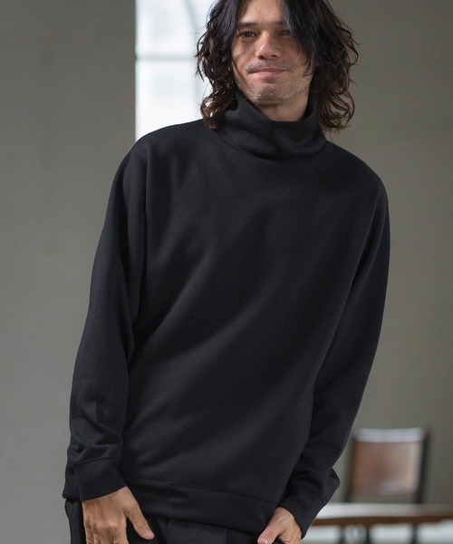 CAMBIO（カンビオ） トレーナー スウェット msw1518- 鹿の子ハイネック