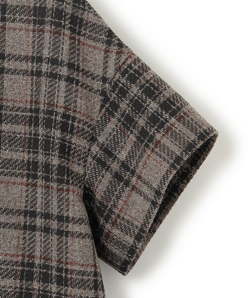 23区（ニジュウサンク） ブラウス シャツ 「洗える」ツイーディー