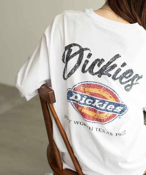【Dickies】ルイスタウン バックプリント Tシャツ ※送関込 Dickies】ルイスタウン バックプリント Tシャツ ※送関込