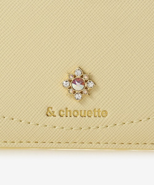 & chouette パスケース ビジュー付きパスケース : ZOZOTOWN