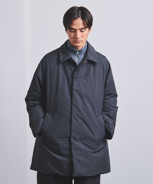 ダウンジャケット ダウン ADS ダウンショート バルカラ―コート メンズ  