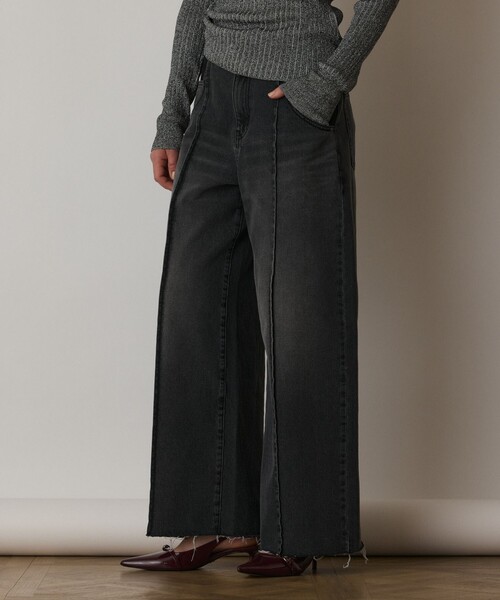 美品Diagram コンビデニムワイドパンツ Diagram ジーンズ デニム デニムパンツ コンビデニムワイドパンツ