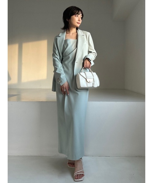 FRAY I.D ワンピース ドレープストレートキャミワンピース