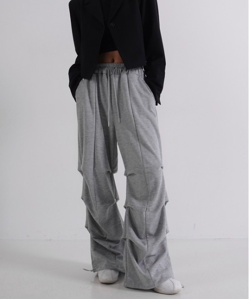 ROOP TOKYO スウェットパンツ ジャージ Tuck Design Sweatpants